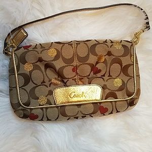 New Coach Secret Admirer Large Flap Wristlet